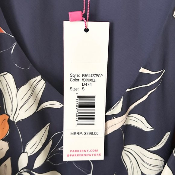 NWT Parker Moondance Floral Cold Shoulder Shift Dress - Picture 6 of 7